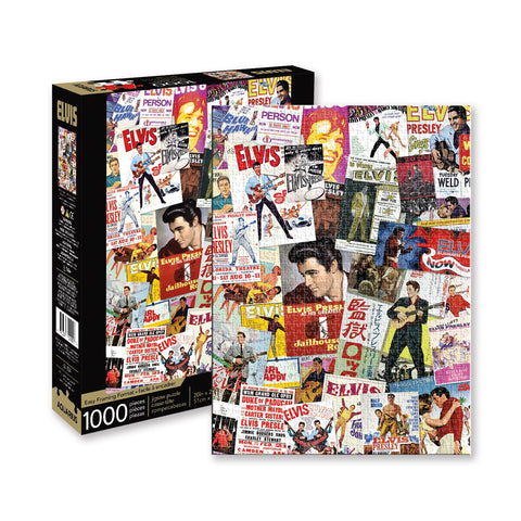 Elvis "Movie Collage" (puzzle, 1000 pcs)