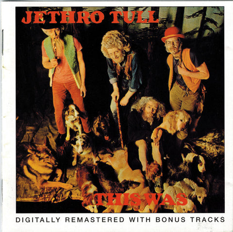 Jethro Tull "This Was" (cd, remastered, used)