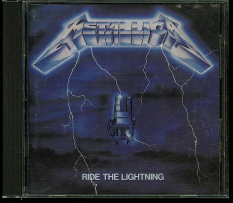 Metallica "Ride the Lightning" (cd, used)