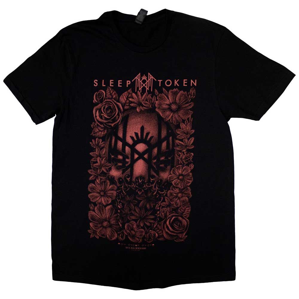 T-shirt Sleep Token 'Rain' Homme - 100% Coton - Manches Courtes, Coupe Standard - Licence Officielle - 3
