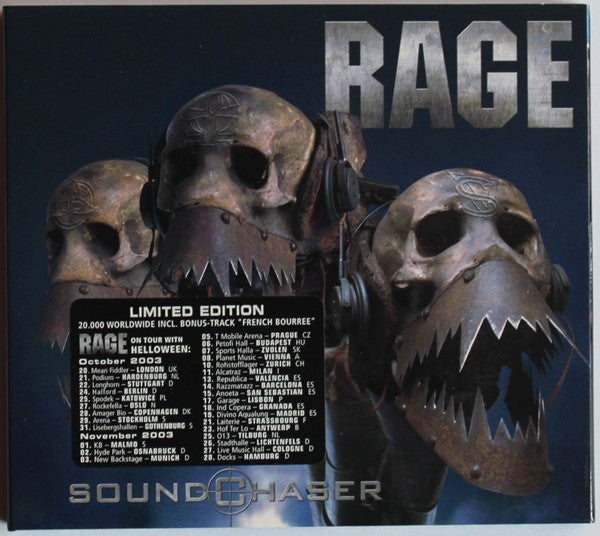 Rage "Soundchaser" (cd, digi, used) Aftermath Music