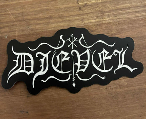 Djevel "Logo" (sticker)