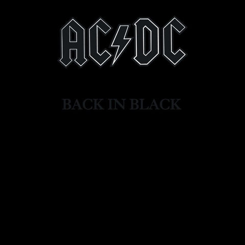 Ac/Dc "Back In Black" (lp)
