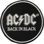 Ac/Dc "Back In Black Circle" (patch)