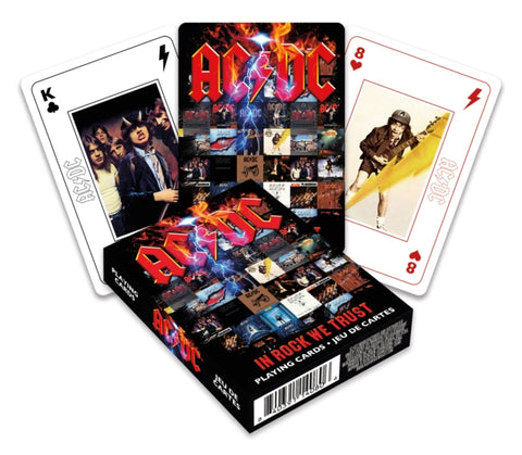 Ac/Dc "In Rock We Trust" (playing cards)