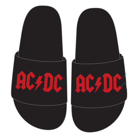 Ac/Dc "Red Logo" (slippers, size 38-39)