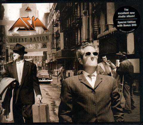 Asia "Silent Nation" (cd/dvd, digibook, used)