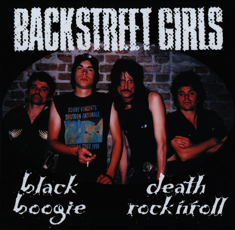 Backstreet Girls "Black Boogie Death Rock N' Roll" (lp, green vinyl, used)