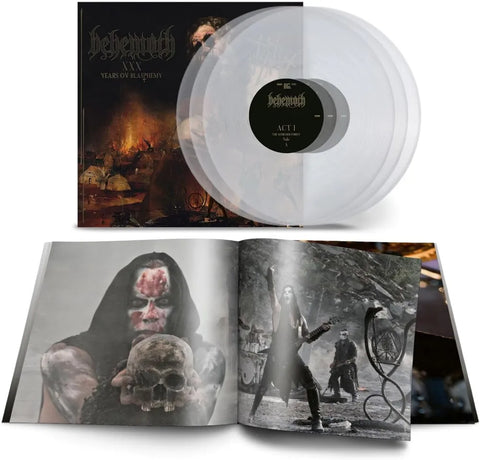 Behemoth "XXX - Years Ov Blasphemy" (3lp, clear vinyl)