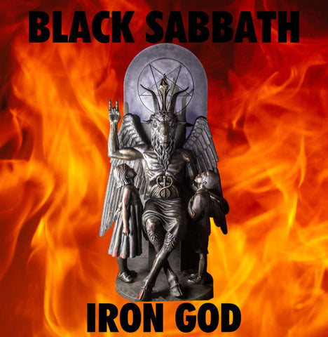 Black Sabbath "Iron God" (lp)