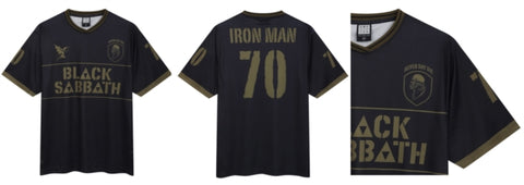 Black Sabbath "Iron Man" (soccer tshirt, large)