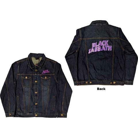 Black Sabbath "Wavy Logo" (denim jacket, large)