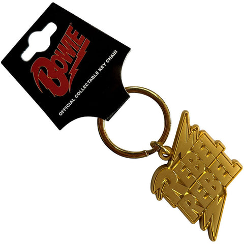 David Bowie "Rebel Gold" (keychain)