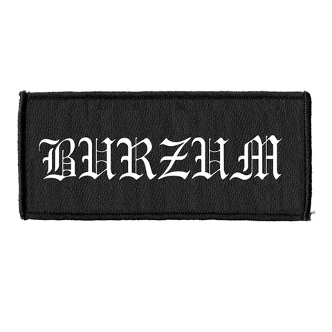 Burzum "Logo White" (patch)