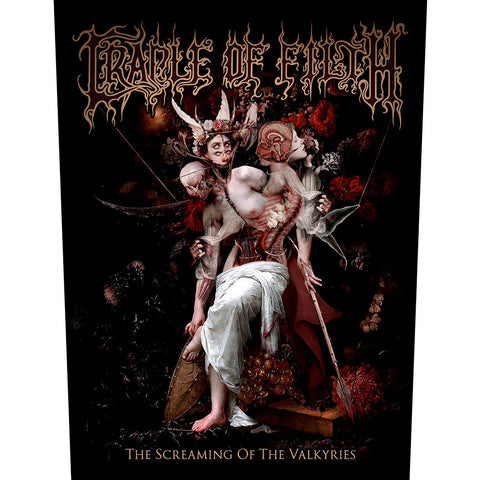 Cradle of Filth "Screaming Of The Valkyries" (backpatch)