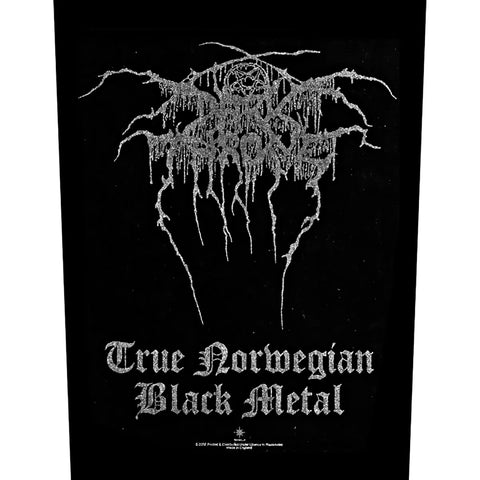 DarkThrone "True Norwegian Black Metal" (backpatch)