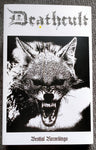 Deathcult "Bestial Recordings" (cassette, used)