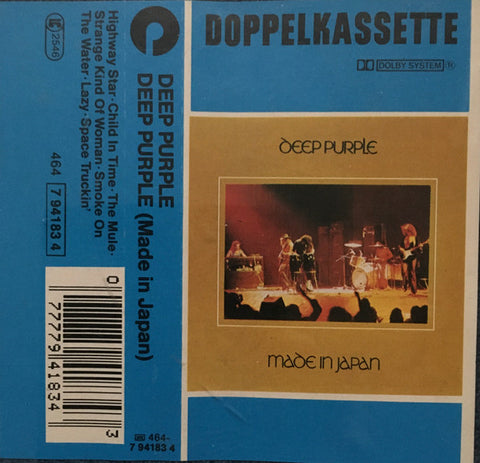 Deep Purple "Made In Japan" (cassette,used)