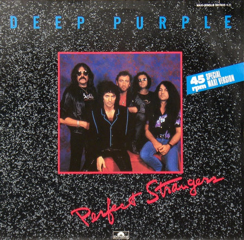 Deep Purple – Perfect Strangers" (12" vinyl, used)