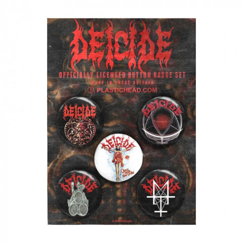 Deicide "Badge Set" (button set)