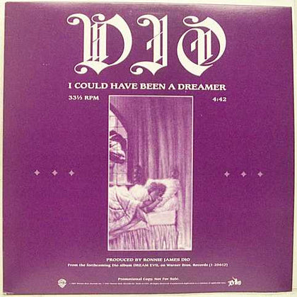 Dio "I Could Have Been A Dreamer" (12" vinyl, promo, used)