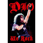 Dio "We Rock" (textile poster)