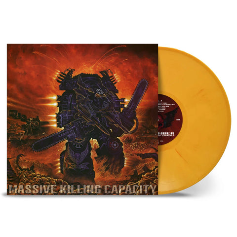 Dismember "Massive Killing Capacity" (lp, yellow marbled vinyl)
