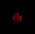 (Dolch) "Feuer" (lp, fire colored vinyl, used)
