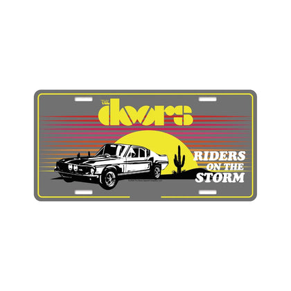 The Doors "Riders On the Storm" (license plate)