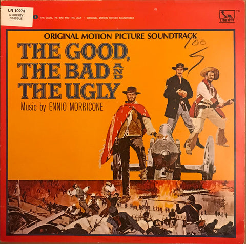 Ennio Morricone "The Good, The Bad And The Ugly - Original Motion Picture Soundtrack" (lp, used)