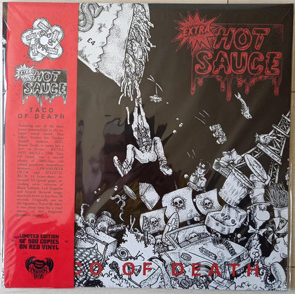 Extra Hot Sauce "Taco Of Death" (lp, red vinyl)