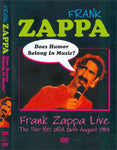 Frank Zappa "Does Humor Belong In Music?" (dvd, used)