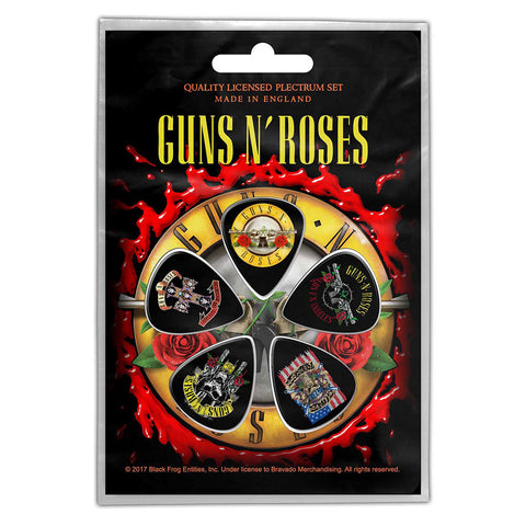 Guns N' Roses "Bullet Logo" (guitar pick set)