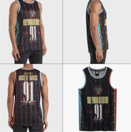 Guns N' Roses "Dust N Bones" (basketball shirt, large)