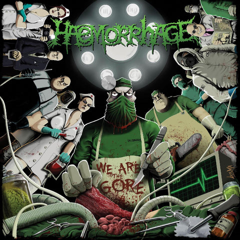 Haemorrhage "We Are the Gore" (lp, splatter vinyl)
