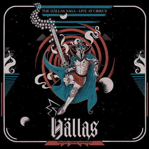 Hällas "The Hällas Saga - Live At Cirkus" (lp)