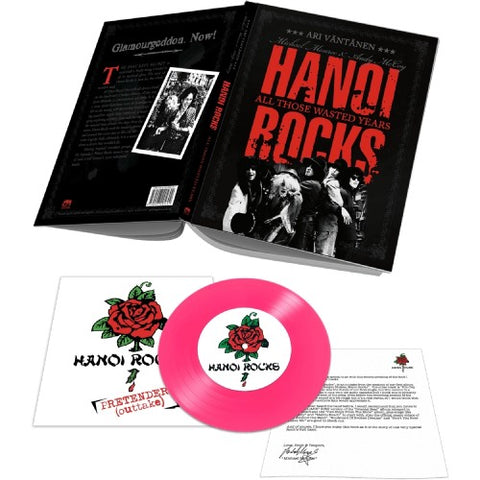 Hanoi Rocks "All Those Wasted Years" (book + 7" pink vinyl)