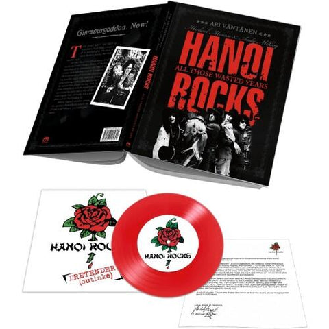 Hanoi Rocks "All Those Wasted Years" (book + 7" red vinyl)