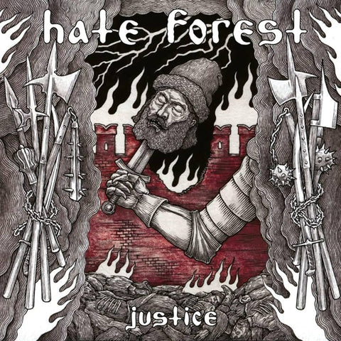 Hate Forest "Justice" (lp, marbled vinyl)