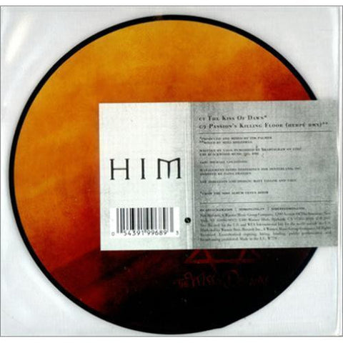 Him "The Kiss of Dawn" (7", picture vinyl, version 2)