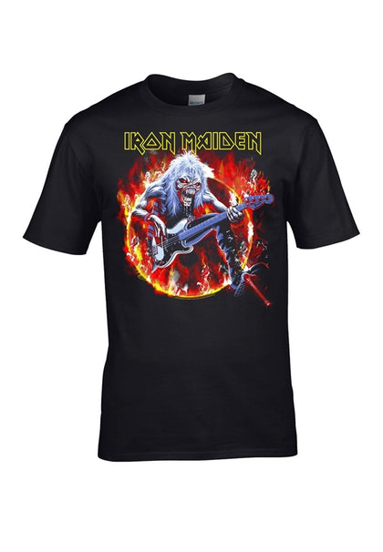 Iron Maiden "Eddie Live Flames" (tshirt)