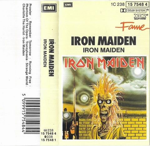 Iron Maiden "Iron Maiden" (cassette, used)