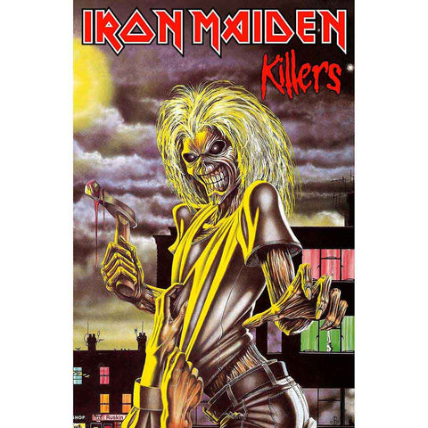 Iron Maiden "Killers" (textile poster)