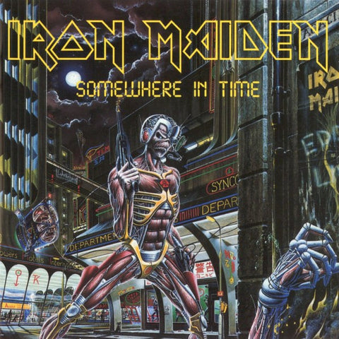 Iron Maiden "Somewhere In Time" (cd, remastered, used)