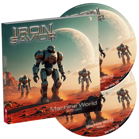 Iron Savior "Machine World - Reforged" (2cd, digi)