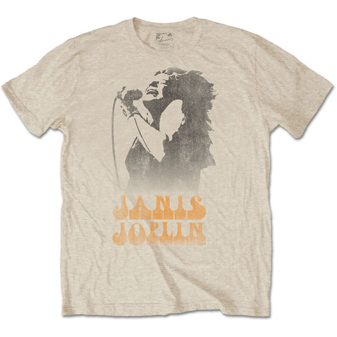 Janis Joplin "Working the Mic" (tshirt, medium)