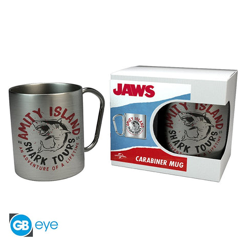 Jaws "Amity Island Shark Tours" (carabiner mug)