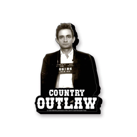 Johnny Cash "Country Outlaw" (magnet)