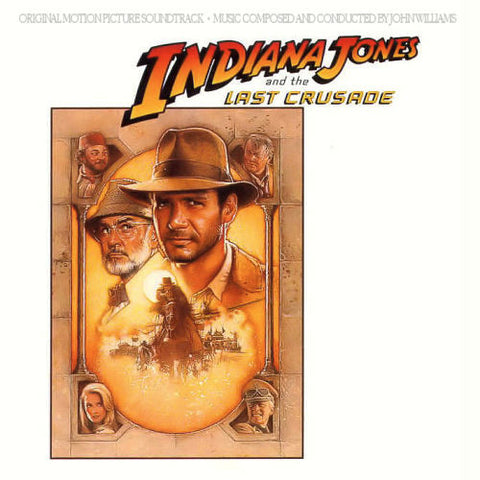 John Williams "Indiana Jones And The Last Crusade (Original Motion Picture Soundtrack)" (lp, used)