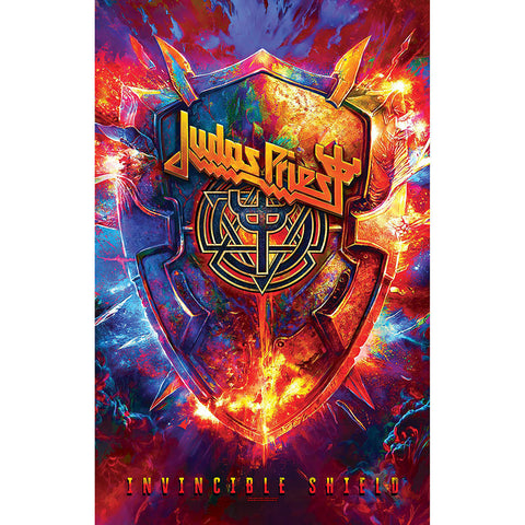 Judas Priest "Invincible Shield" (textile poster)